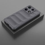 For Infinix Note 30 Pro X6788 Magic Shield TPU + Flannel Phone Case(Dark Grey)
