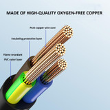 For Dyson Supersonic Hair Dryer Power Line 220V EU Plug 2.7m