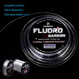 PROBEROS Lures Fluorocarbon Fishing Line Clear Nylon Carbon Fiber Leader Fish Line, Line No.: 3.0(500m)