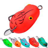 PROBEROS FR039 Mini Thunderfrog Lure Simulation Soft Bait Blackfish Fishing Lure, Size: 7g/4.5cm(Color D)