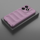 For Tecno Spark Go 2024 / 20C / Pop 8 Magic Shield TPU + Flannel Phone Case(Purple)