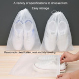 50pcs /Pack 24x38cm Small Portable Thickened Non-Woven Anti-Yellowing And Sunscreen Shoe Bag Shoe Storage Bag