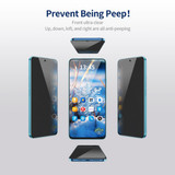 For Samsung Galaxy F54 2pcs ENKAY Hat-Prince 360 Degree Anti-peeping Privacy Full Screen Tempered Glass Film