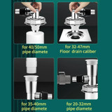 Three Head Washing Machine Floor Drain Joint Pipe Connector, Spec: B3