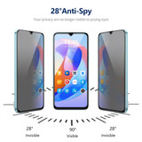 For Samsung Galaxy A24 5G ENKAY Hat-Prince 360 Degree Anti-peeping Privacy Full Screen Tempered Glass Film