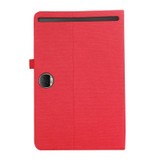 For Honor Pad 9 Fabric Texture Horizontal Flip Leather Tablet Case(Red)