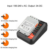 For BlackDeck 14.4~20V3A Tool Lithium Battery Charger, Specification: AU Plug