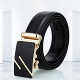 Dandali 120cm Mens Alloy Automatic Buckle Leash Business Casual Belt, Style: Model 15