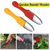 Handheld Garden Bracelet Weeder Remover Tool(Yellow)