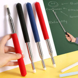 1.2m Teachers Telescopic Tactile Whip Pen For Classes E-Board Stylus Holder(Black)