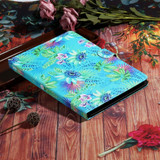 For 8 inch Tablet PC Universal Coloured Drawing Pattern Horizontal Flip Leather Case with Holder & Card Slot(Flowers)