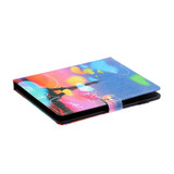 For 8 inch Tablet PC Universal Coloured Drawing Pattern Horizontal Flip Leather Case with Holder & Card Slot(Romantic Tower)