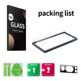 For Google Pixel 8 2pcs 0.16mm 9H Nanoglass Fingerprint Unlock Screen Film with 2pcs Lens Film