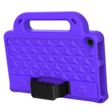 For Amazon Kindle Fire HD7 2019/2017/2015 Diamond Series EVA Shockproof Sleeve Tablet Case(Purple)