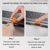 HUANMEI For A3 A4 A5 Paper Cutter With Pull-out Ruler DIY Small Portable Photo Die Cutting Machine(White)