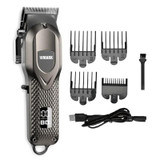 WMARK NG-119 Men Hair Trimmer Rechargeable Clipper With LED Display(Silver)