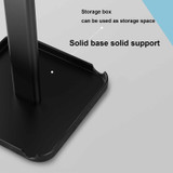 Desktop Headphone Holder Cell Phone Tablet Stand(Black)