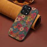 For Xiaomi Redmi 12 Four Seasons Flower Language Series TPU Phone Case(Spring Green)