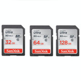 SanDisk Video Camera High Speed Memory Card SD Card, Colour: Silver Card, Capacity: 128GB