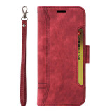 For Xiaomi Poco X6 5G / Redmi Note 13 Pro 5G Global BETOPNICE Dual-side Buckle Leather Phone Case(Red)