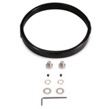 7 Inch Motorcycle Headlight Modification Parts Headlight Ring Bracket(Black)