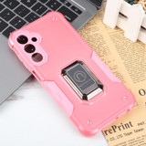 For Samsung Galaxy S23 FE 5G Non-slip Shockproof Armor Phone Case with Ring Holder(Pink)