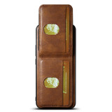 For Xiaomi 13 Pro Suteni H03 Oil Wax Leather Wallet Stand Back Phone Case(Brown)