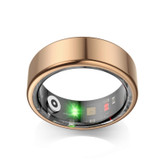 R02 SIZE 10 Smart Ring, Support Heart Rate / Blood Oxygen / Sleep Monitoring / Multiple Sports Modes(Gold)