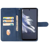 For Tecno Spark 20 Pro Leather Phone Case(Blue)