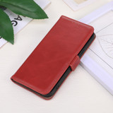 For OnePlus Ace 3 / 12R Magnetic Crazy Horse Texture Genuine Leather RFID Phone Case(Red)