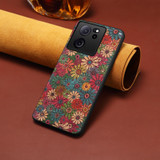 For Xiaomi 13T Pro / Redmi K60 Ultra Four Seasons Flower Language Series TPU Phone Case(Spring Green)