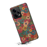 For Xiaomi Redmi Note 12 Pro Four Seasons Flower Language Series TPU Phone Case(Spring Green)