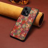 For Xiaomi Redmi Note 12 Pro Four Seasons Flower Language Series TPU Phone Case(Summer Red)