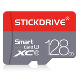 STICKDRIVE 128GB U3 Red and Grey TF(Micro SD) Memory Card