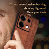 For Xiaomi Redmi Note 13 Pro 5G AZNS 3D Embossed Skin Feel Phone Case(Purple)