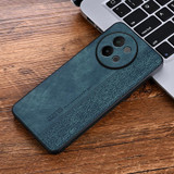 For vivo S18e AZNS 3D Embossed Skin Feel Phone Case(Dark Green)