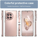 For OnePlus 12R Colorful Series Acrylic Hybrid TPU Phone Case(Transparent)