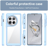 For OnePlus 12 Colorful Series Acrylic Hybrid TPU Phone Case(Blue)