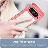 For Google Pixel 9 Colorful Series Acrylic Hybrid TPU Phone Case(Red)