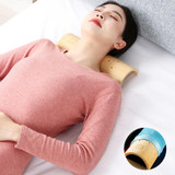 5cm Height Neck Pillow Natural Bamboo U-Shaped Pillow Relieves Cervical And Lumbar Pain