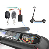 For Ninebot Max G30 Electric Scooter 36-55V Anti-Theft Alarm Detector + 2 Remote Controller