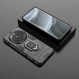For Realme 12 Pro 5G / 12 Pro+ Global Shockproof PC + TPU Holder Phone Case(Black)
