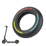 For Ninebot Max G30 Electric Scooter 10 x 2.5 Inch Flick Color Solid Tire(Blue)