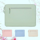 15-15.6 Inch Thin and Light Laptop Sleeve Case Notebook Briefcase Bag(Green)