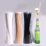 50pcs /Box 3mmx25cm Rattan Aromatherapy Stick Floral Water Diffuser Hotel Deodorizing Diffuser Stick(Black)