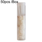 50pcs /Box 3mmx25cm Rattan Aromatherapy Stick Floral Water Diffuser Hotel Deodorizing Diffuser Stick(White)