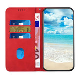 For Motorola Moto G Play 5G 2024/Moto G 5G 2024 Diamond Splicing Skin Feel Magnetic Leather Phone Case(Red)