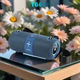 T&G TG-672 Outdoor Portable Subwoofer Bluetooth Speaker Support TF Card(Blue)