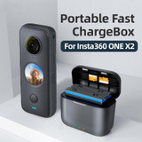 For Insta360 ONE X2 aMagisn Battery Fast Charging Box