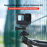 aMagisn Metal Magnetic Absorption Kit For GoPro HERO12 Black /11 Black /10 Black /9 Black